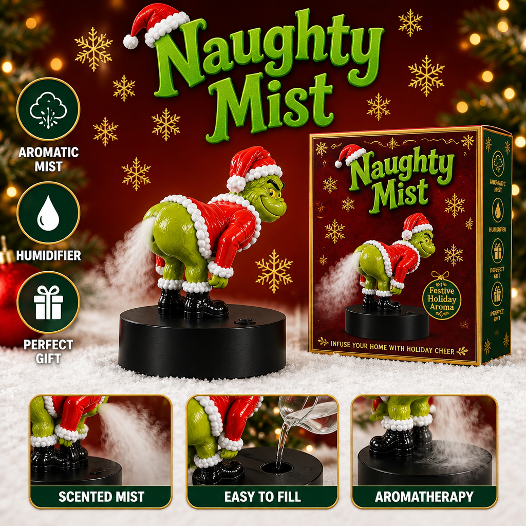 Naughty Mist Grinch Humidifier hero image