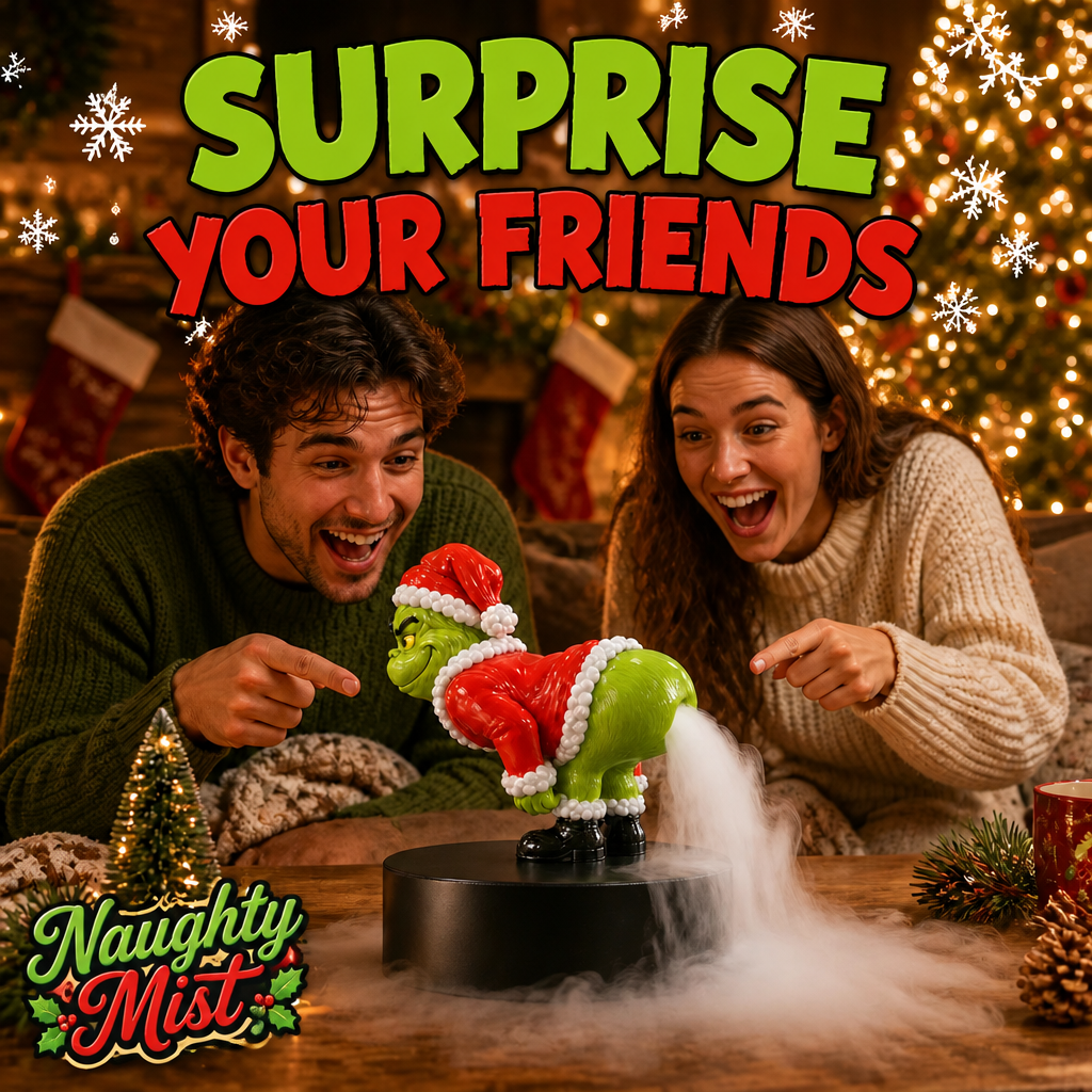 Surprise Your Friends - Naughty Mist Christmas Incense Humidifier