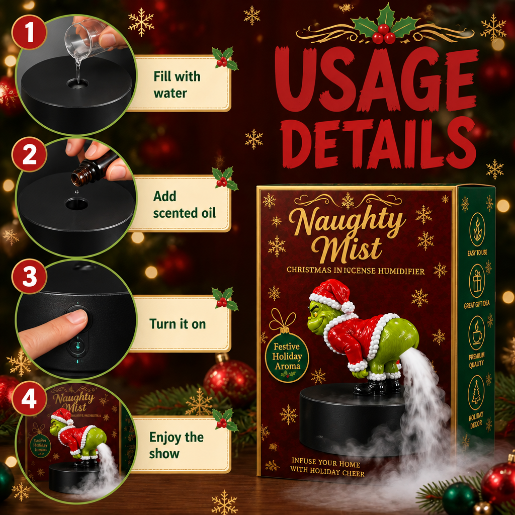 Christmas humidifier usage details