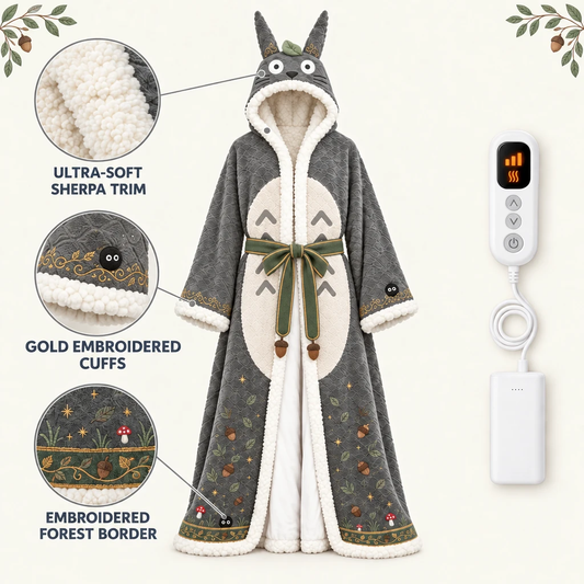 Snuggle Toons Heated Robe - Forest Spirit
